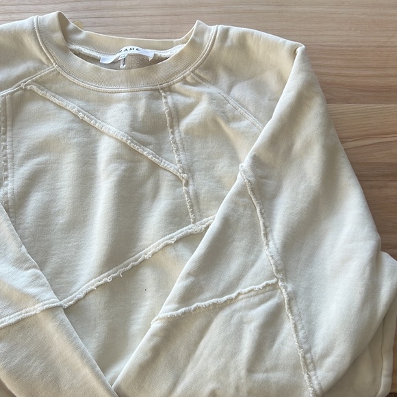 Crewneck Frame Crewneck Sweatshirt - Picture 2 of 3